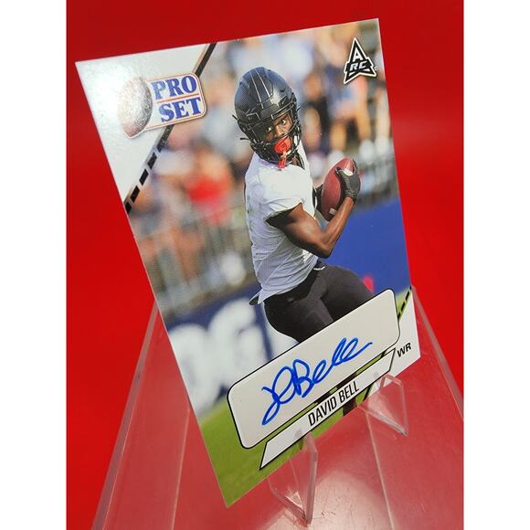 2021 Pro Set Rookie Auto David Bell RC - Picture 5 of 7